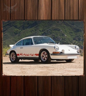 Металлическая табличка Porsche 911 Carrera RS 2.7 Touring (901)